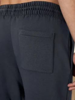 Donkerblauw - Brushback Heavyweight Open Joggers