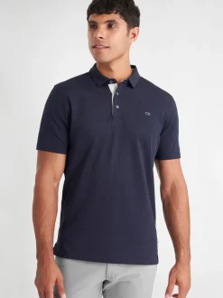 Donkerblauw - Calvin Klein Golf Uni poloshirt