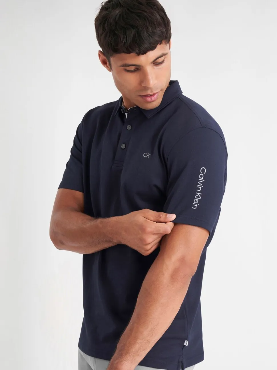 Donkerblauw - Calvin Klein Golf Uni poloshirt