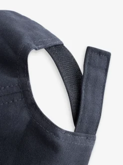 Donkerblauw - Canvas 100% katoenen pet 1-16 jaar (3mnd-16jr)