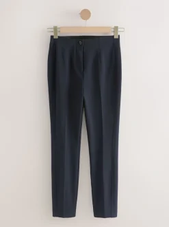 Donkerblauw - Corrigerende broek met grote zakken