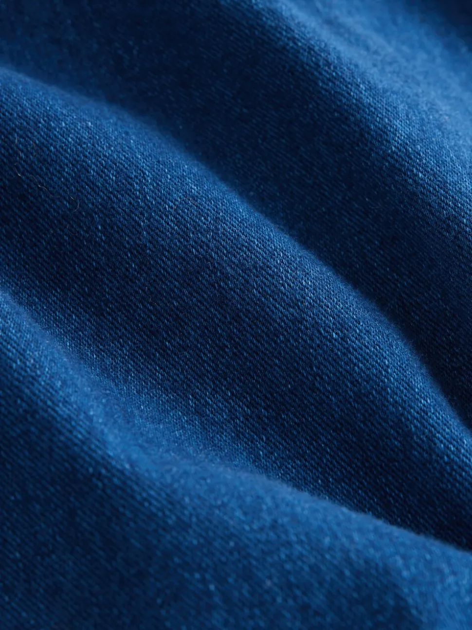 Donkerblauw - Denim zwangerschapsleggings met wijde pijpen