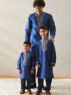 Donkerblauw - Eid Koerta (3mnd -16jr)