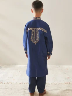 Donkerblauw - Eid Koerta (3mnd -16jr)