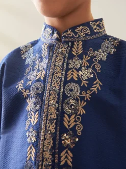 Donkerblauw - Eid Koerta (3mnd -16jr)