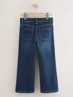 Donkerblauw - Flare jeans (3-16 jr)