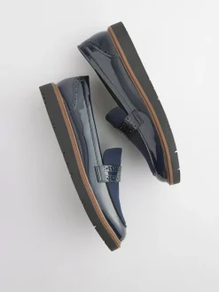 Donkerblauw - Forever Comfort® Brogue Instappers