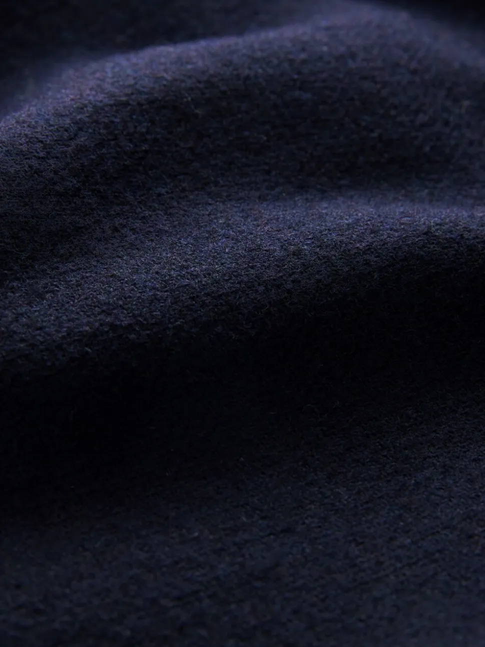 Donkerblauw - Formele jas met colkraag