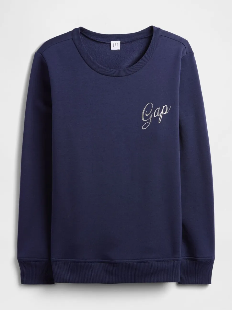 Donkerblauw - Gap - Relaxed sweatshirt met logo