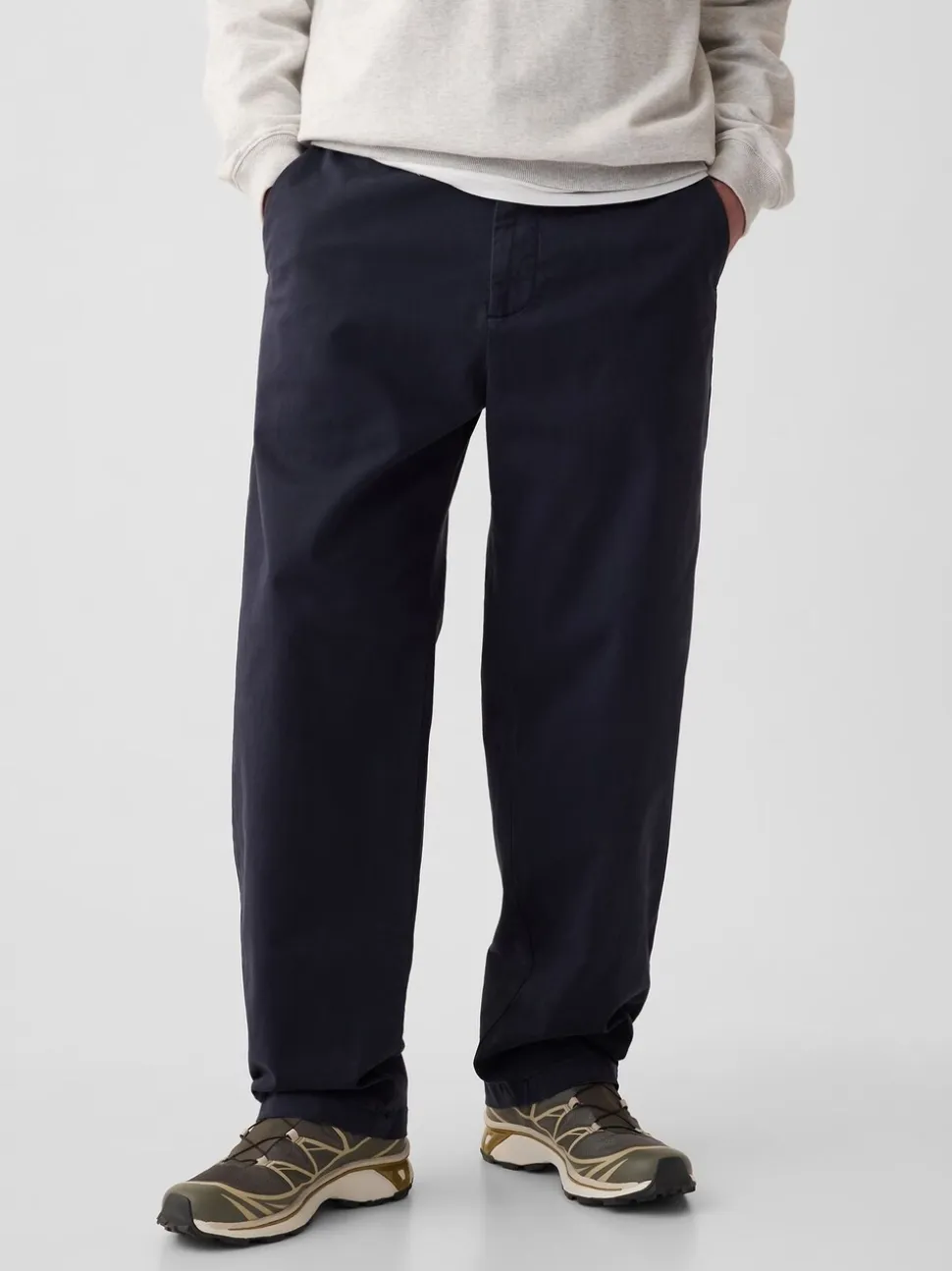 Donkerblauw - Gap Baggy Fit stretchy Moderne Chino