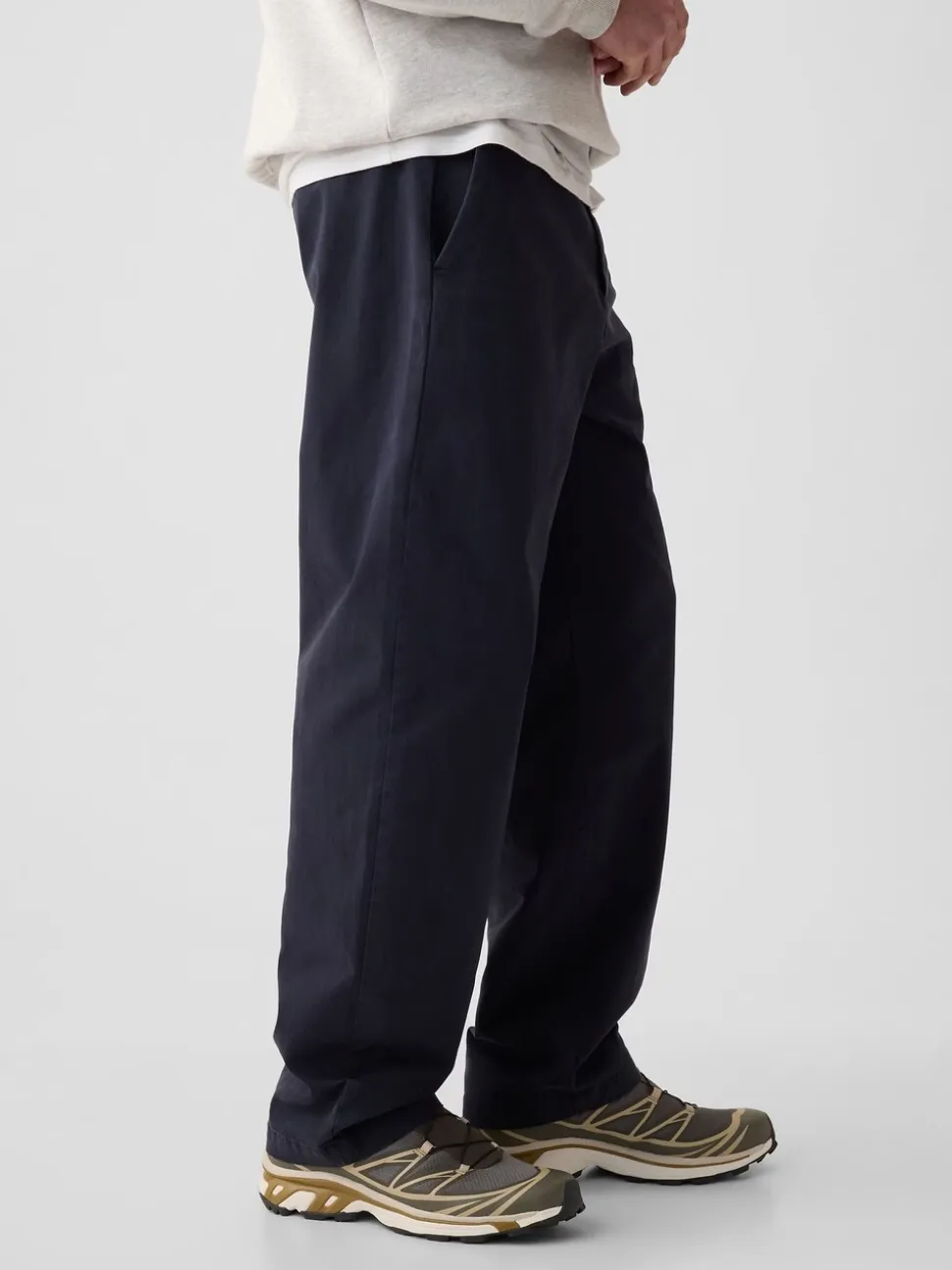 Donkerblauw - Gap Baggy Fit stretchy Moderne Chino