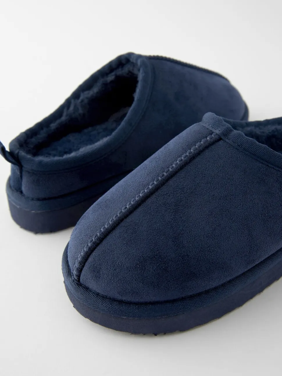 Donkerblauw - Gemakkelijke pantoffelmuiltjes