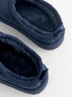 Donkerblauw - Gemakkelijke pantoffelmuiltjes