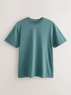 Donkerblauw - Geruite pyjama met korte mouwen