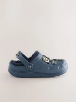 Donkerblauw - Harry Potter Warm Lined Slipper Clogs