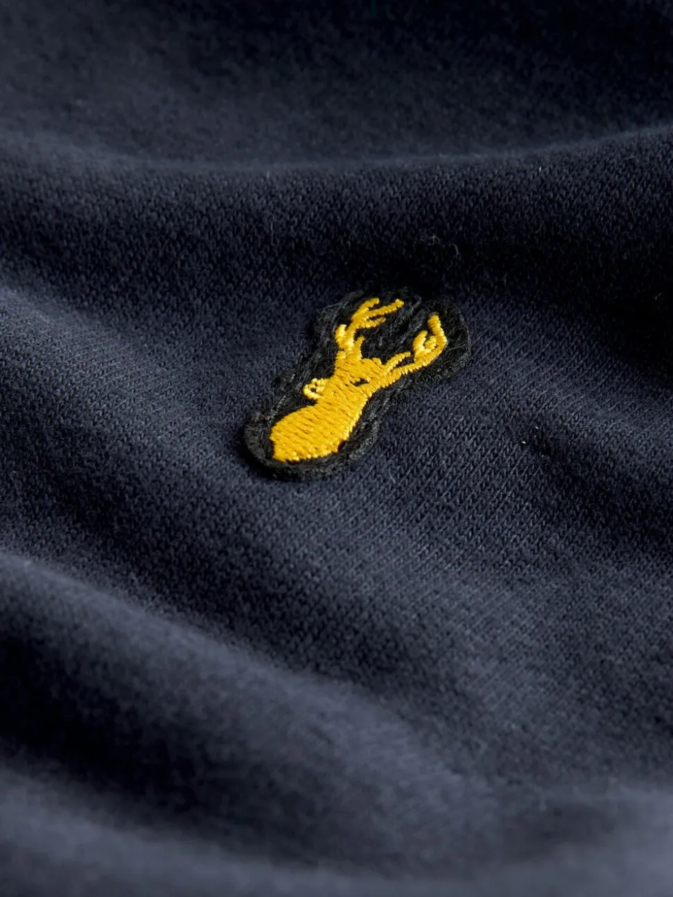 Donkerblauw - Hoodie met logo en ritssluiting (3-16jr)