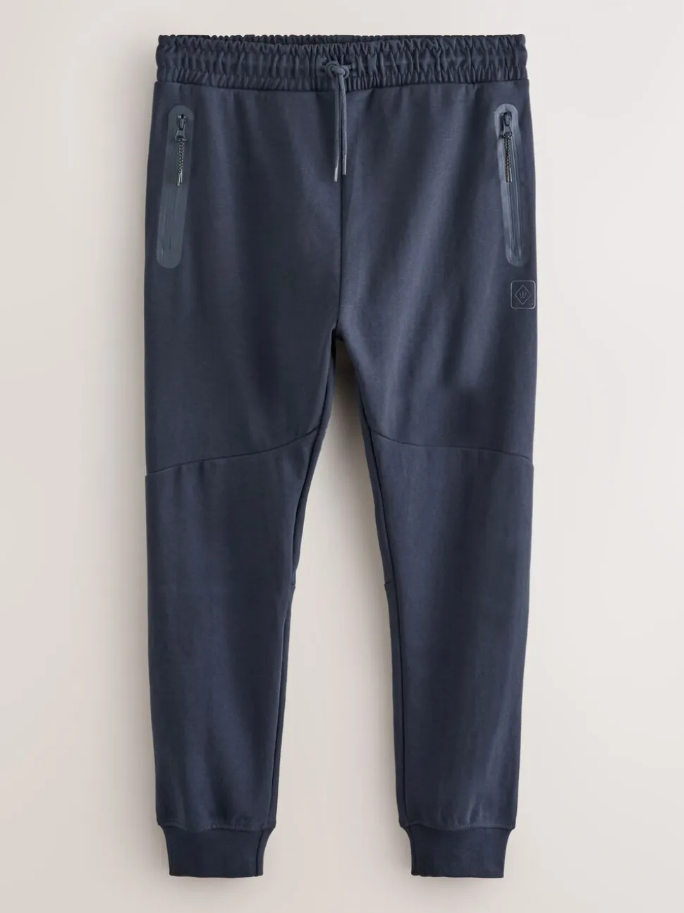 Donkerblauw - Interlock Soft Touch Cuffed Joggers