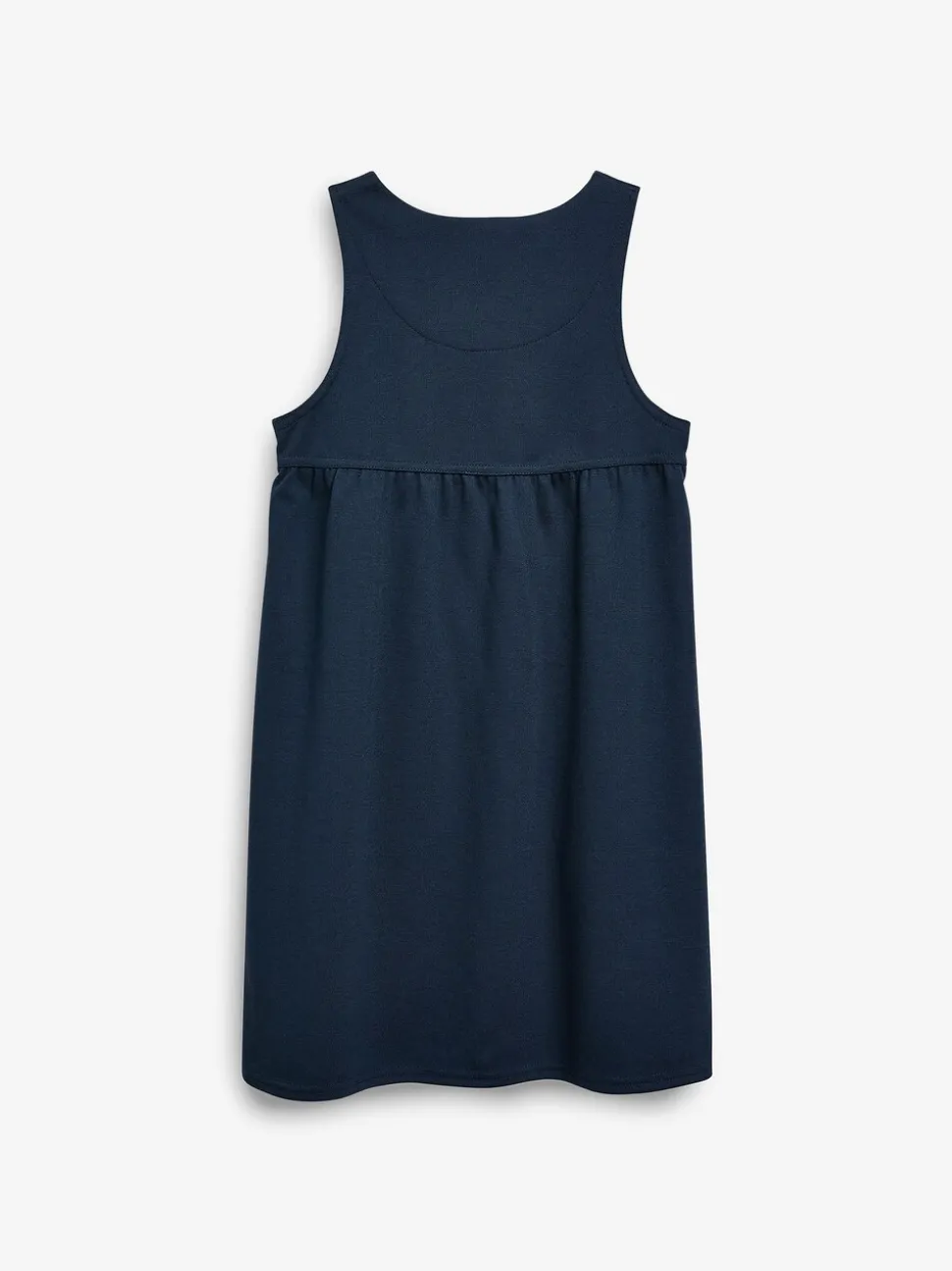 Donkerblauw - Jersey schoolovergooier met stretch (3-14 jr)
