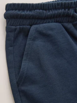 Donkerblauw - Jersey short (3 mnd-7 jr)