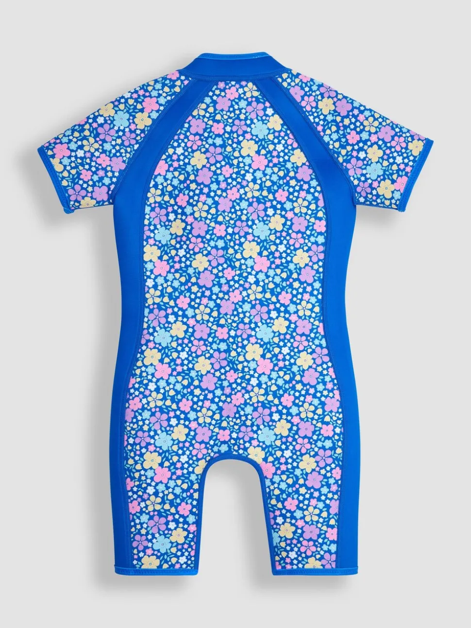 Donkerblauw - JoJo Maman Bébé Floral Print Junior Wetsuit
