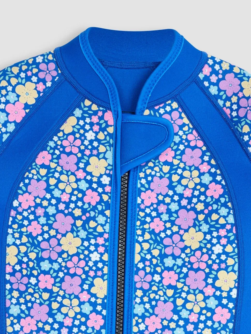 Donkerblauw - JoJo Maman Bébé Floral Print Junior Wetsuit