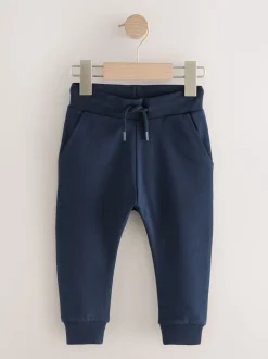 Donkerblauw - Klassieke jersey joggingbroek (3mnd -7jr)