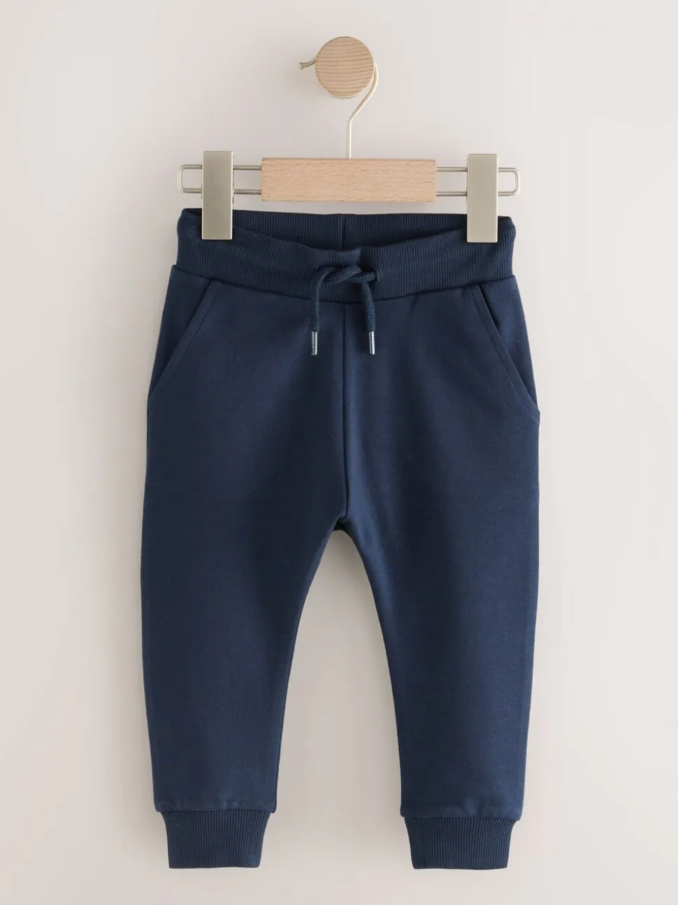 Donkerblauw - Klassieke jersey joggingbroek (3mnd -7jr)
