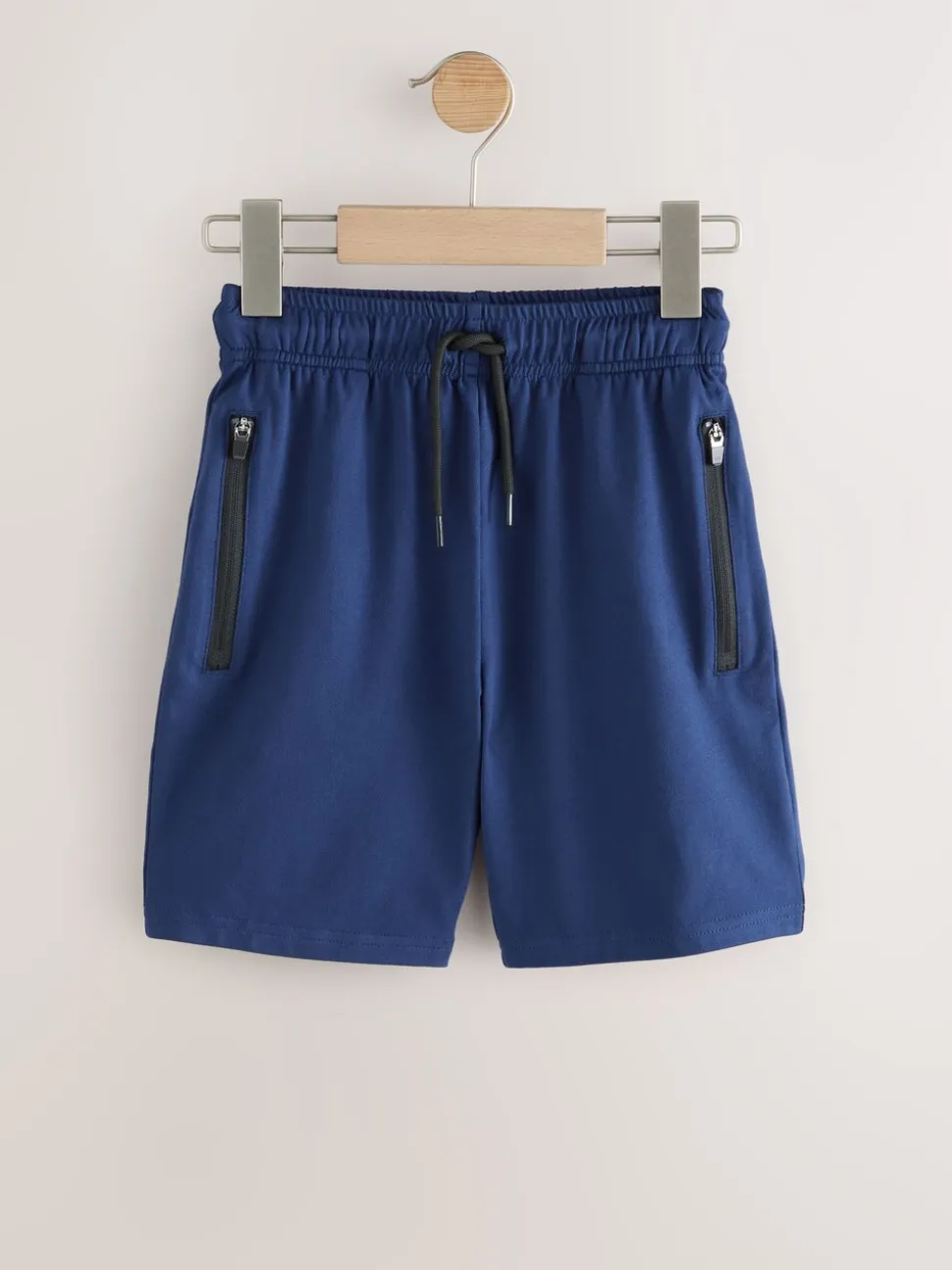 Donkerblauw - Lichtgewicht sportshorts (3-16jr)