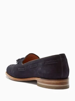 Donkerblauw - Loake voor Next suède instappers