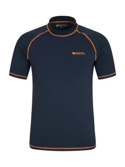 Donkerblauw - Mountain Warehouse - UV surfhemd voor heren