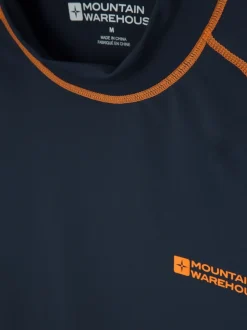 Donkerblauw - Mountain Warehouse - UV surfhemd voor heren