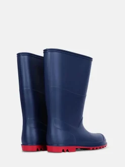 Donkerblauw - Muddy Puddles klassieke waterdichte regenlaarzen