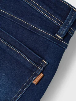 Donkerblauw - Name It slim-fit jeans voor jongens