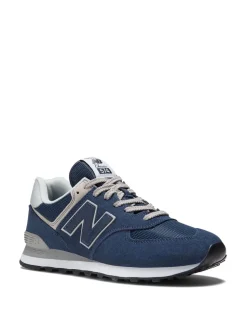 Donkerblauw - New Balance 574 herenslippers