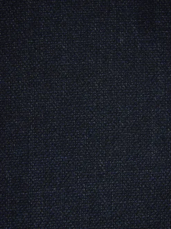 Donkerblauw - Normale Pasvorm - Modieuze blazer met textuur