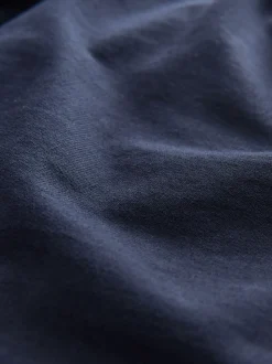 Donkerblauw - Open - Loopback Soft Touch Cuffed Joggers