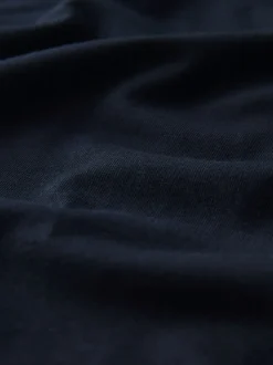 Donkerblauw - Polo met korte mouwen