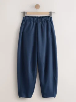 Donkerblauw - Premium zware Slinky Barrel jeans Joggingbroeken