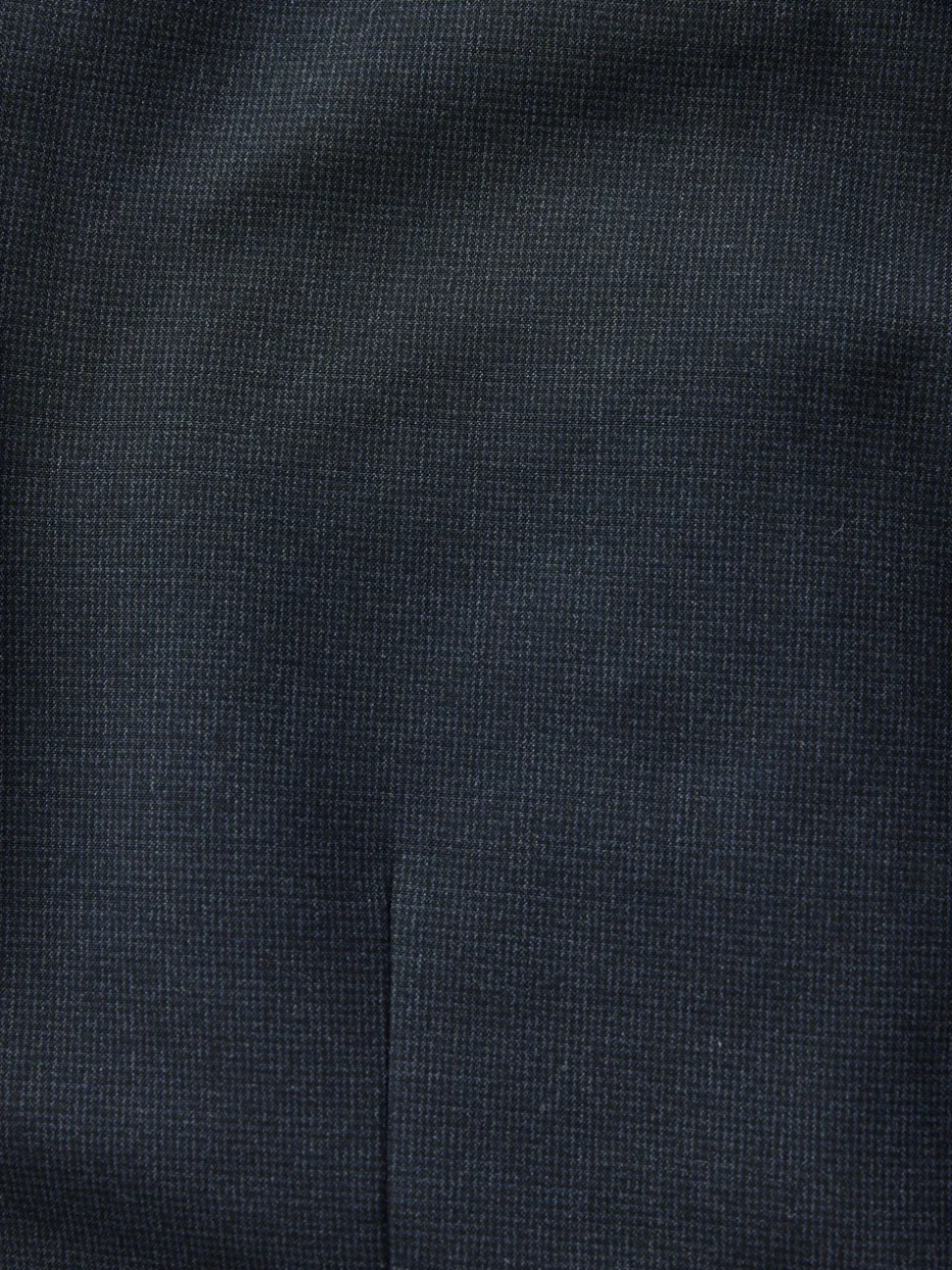 Donkerblauw - Regular fit Motionflex colbert met puppytooth-textuur