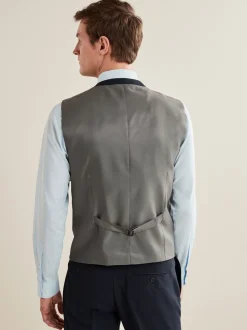 Donkerblauw - Regular fit must-have gilet
