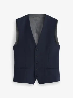 Donkerblauw - Regular fit must-have gilet