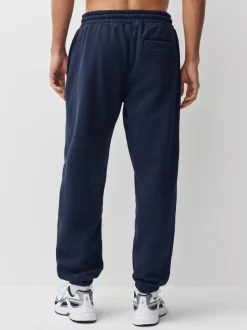 Donkerblauw - Relaxed fit - Slim Fit Brushback Heavyweight Joggers