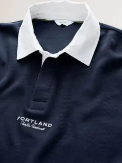 Donkerblauw - Rugbyshirt