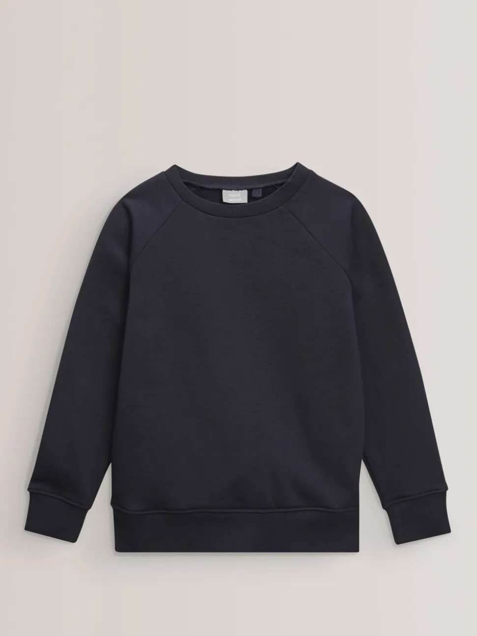 Donkerblauw - Schoolsweater met ronde hals (3-17jr)