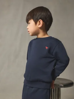 Donkerblauw - Set met sweatshirt en joggingbroek (3mnd-7jr)