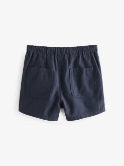 Donkerblauw - Shorts met trekkoord (3mnd-7jr)
