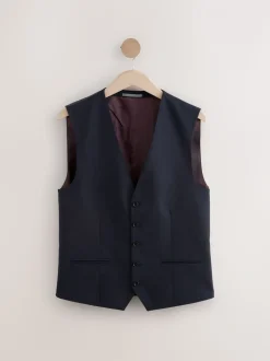 Donkerblauw - Signature Nova Fides wollen gilet