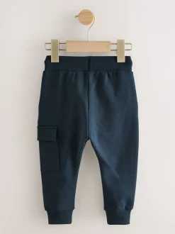 Donkerblauw - Skinny utility-joggingbroek (3mnd -7jr)