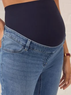 Donkerblauw - Skinny zwangerschapsjeans