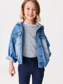Donkerblauw - Skinny-fit joggingbroek (3 - 16 jr)